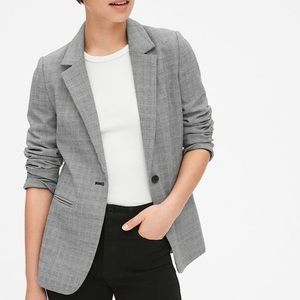 GAP Classic Plaid Blazer, Glen Plaid